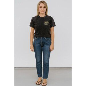 Twenty One Pilots Bandito Tour Official Tee Gray Acid Wash Finish Size S 100% Co